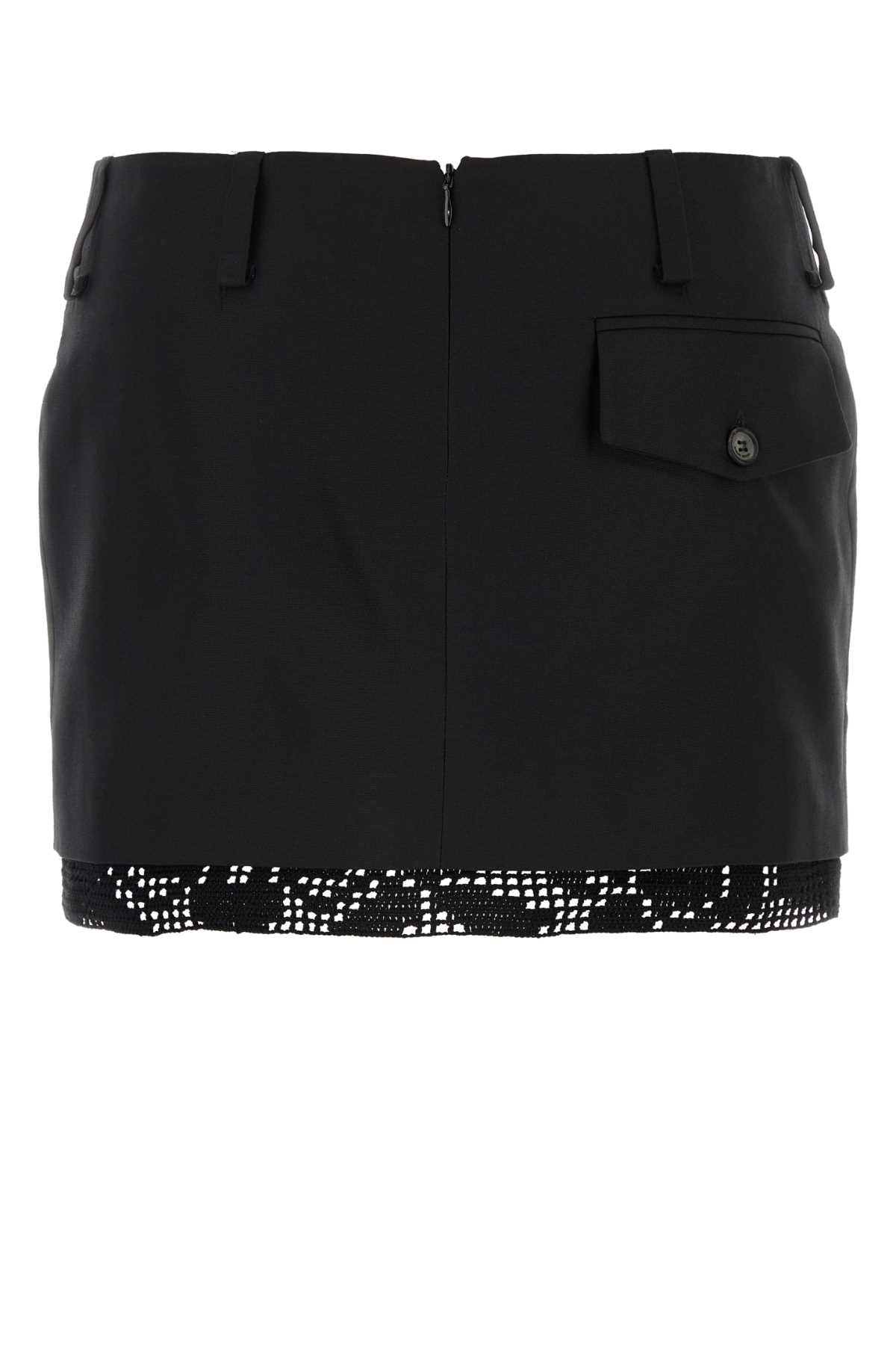 MAGDA BUTRYM Silk Mini Skirt for Women