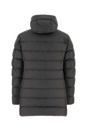 HERNO Men's Lightweight Down Jacket - Dark Grey