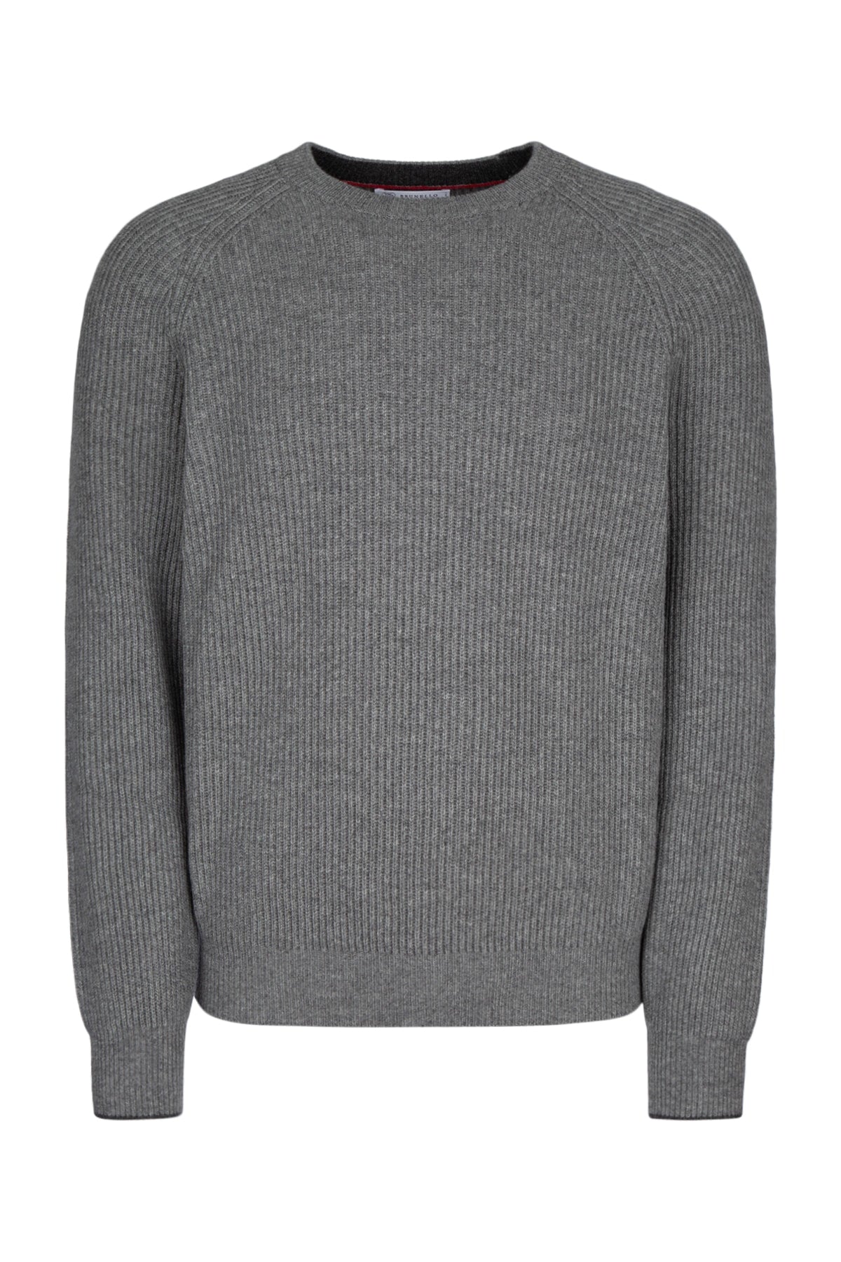 BRUNELLO CUCINELLI Long Sleeve Crewneck Sweater for Men