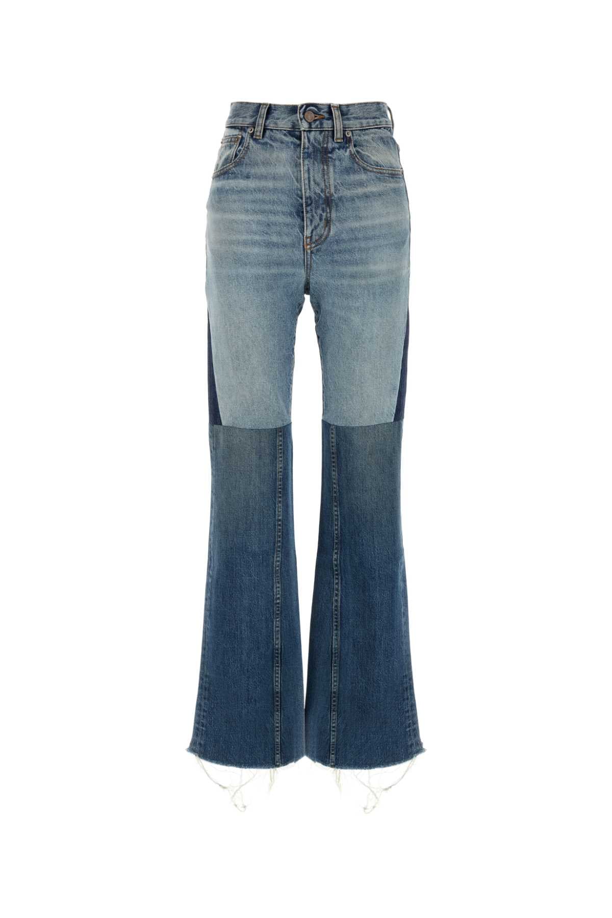 CHLOE Two-tone Denim Jeans for Women - 24W