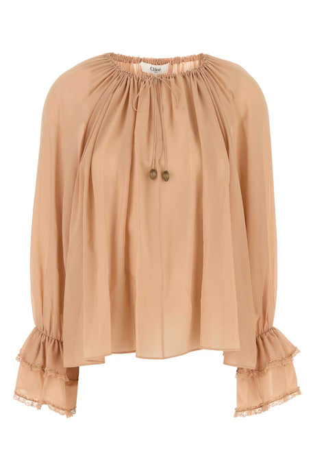 CHLOE Elegant Silk Georgette Blouse