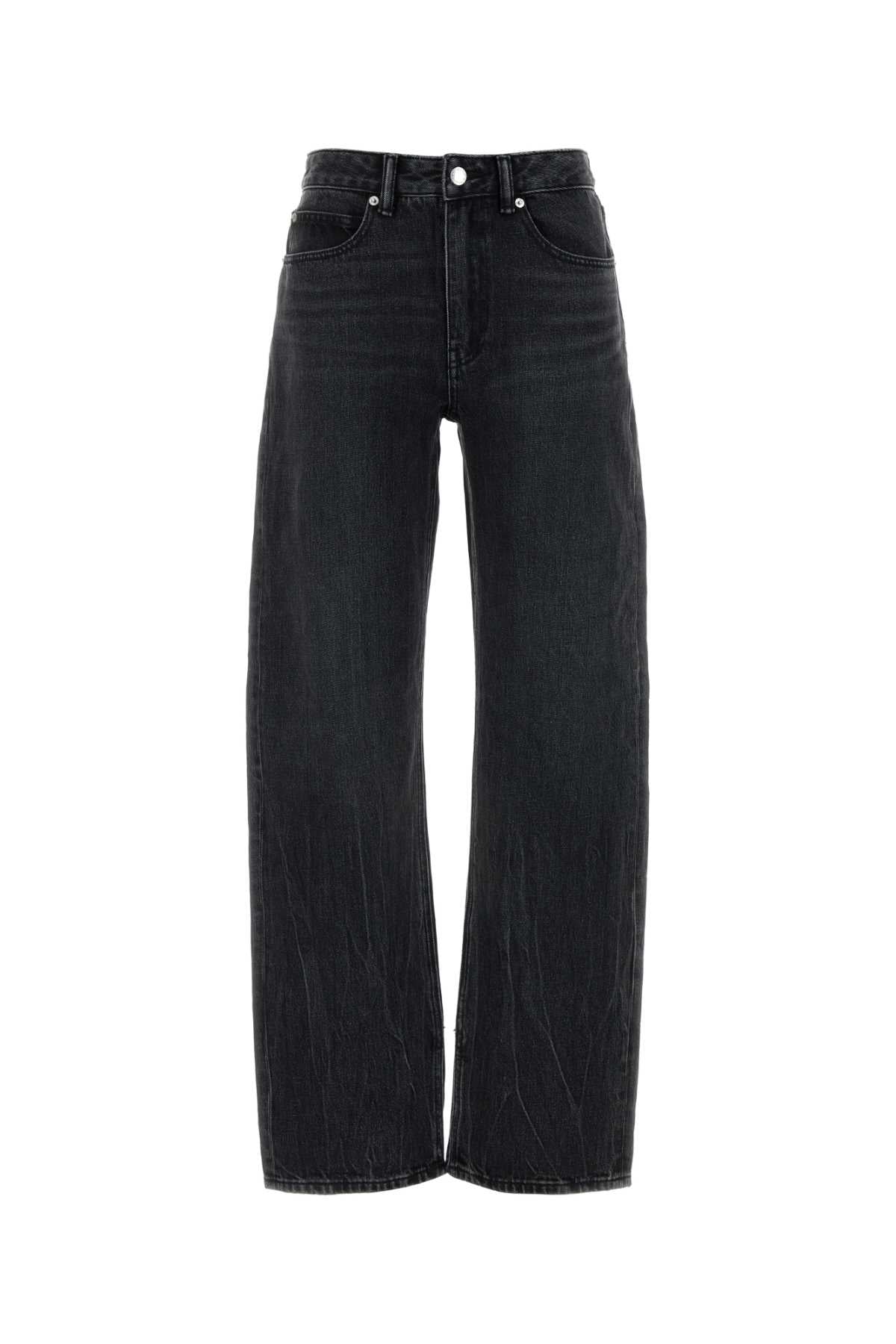 ALEXANDER WANG Dark Grey Denim Jeans - Stylish and Comfortable