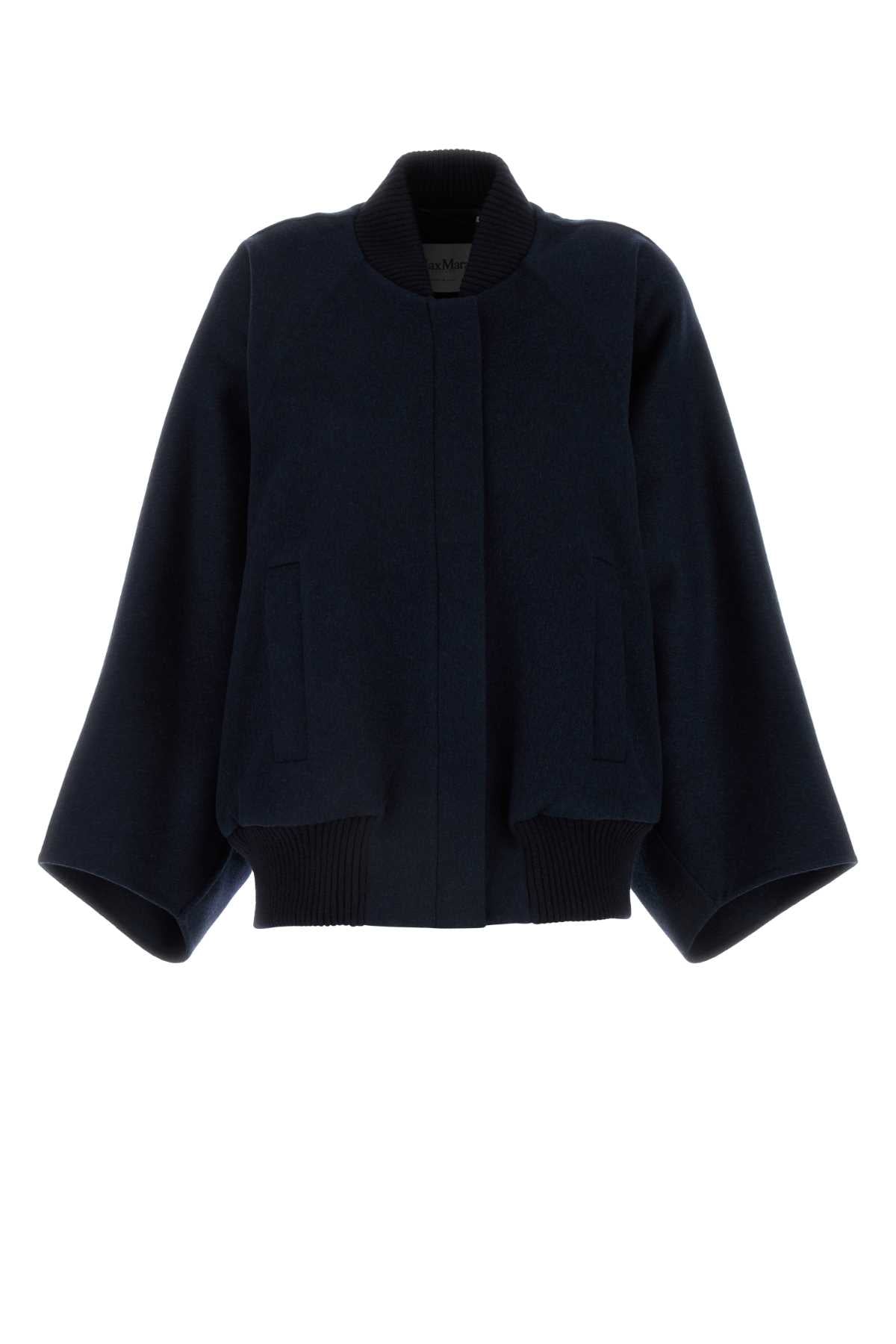 MAX MARA Cashmere Zenone Bomber Jacket - Women's Fashion Essential