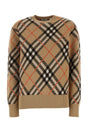 BURBERRY Embroidered Stretch Wool Blend Sweater for Women