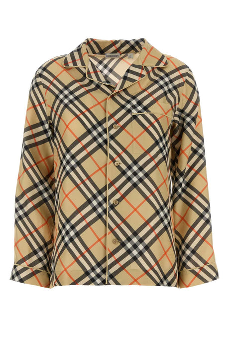 BURBERRY Embroidered Silk Shirt for Women