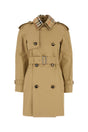 BURBERRY Classic Beige Cotton Trench Jacket for Women