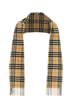 BURBERRY Embroidered Cashmere Scarf - One Size