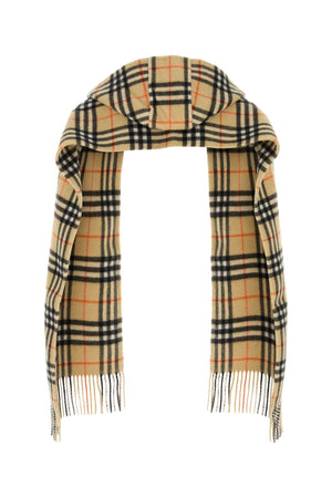 BURBERRY Embroidered Cashmere Scarf - One Size