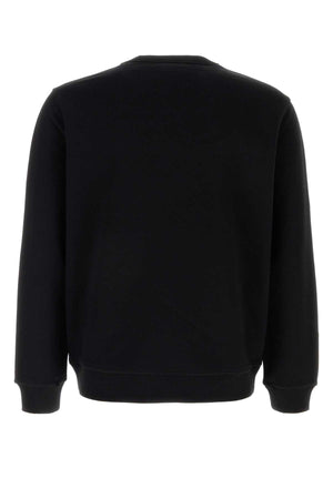 BURBERRY Classic Black Cotton Sweatshirt