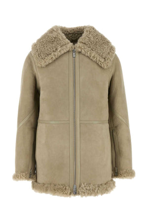 BURBERRY Shearling Jacket for Women - Cozy and Chic