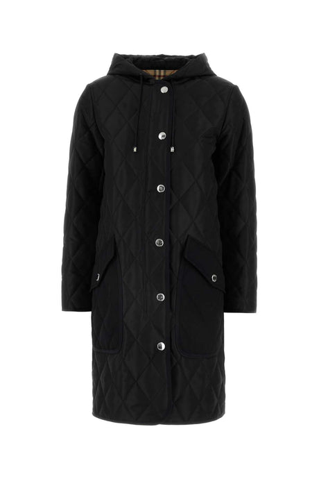 BURBERRY Classic Black Nylon Padded Jacket for Women