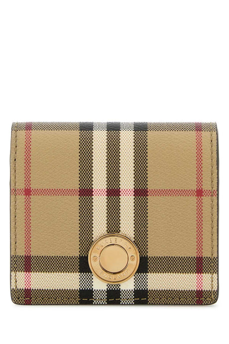 BURBERRY Mini Printed Canvas Wallet