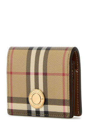 BURBERRY Mini Printed Canvas Wallet