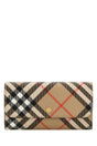 BURBERRY Printed Canvas Wallet - 19.5 cm x 11 cm x 3 cm