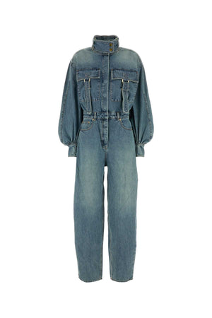 ZIMMERMANN Denim Illustration Jumpsuit for Women