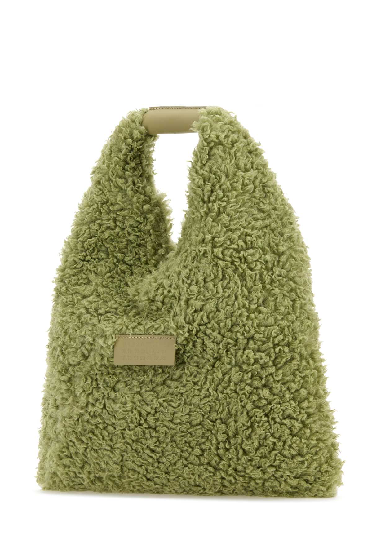 MM6 MAISON MARGIELA Mini Pastel Green Teddy Handbag