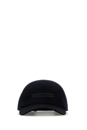 ZEGNA Cashmere Baseball Cap in Midnight Blue