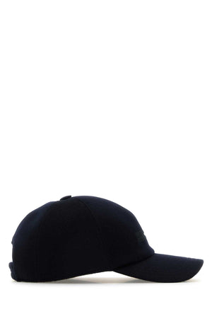 ZEGNA Cashmere Baseball Cap in Midnight Blue