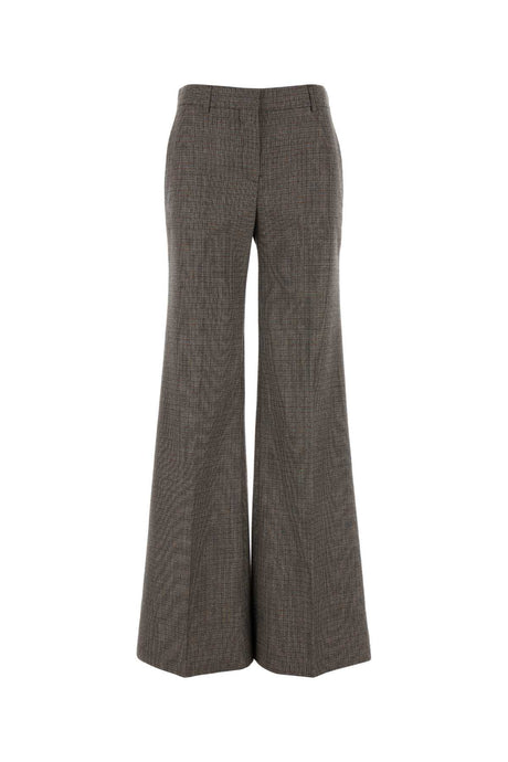 STELLA McCARTNEY Embroidered Wool Palazzo Pants