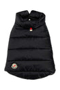 MONCLER Mini Black Nylon Padded Dog Jacket