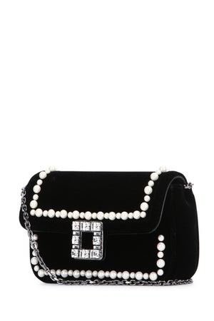 ROGER VIVIER Mini Pearl-Embellished Handbag