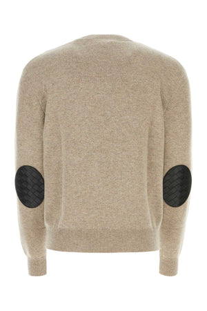 BOTTEGA VENETA Cappuccino Stretch Cashmere Blend Sweater