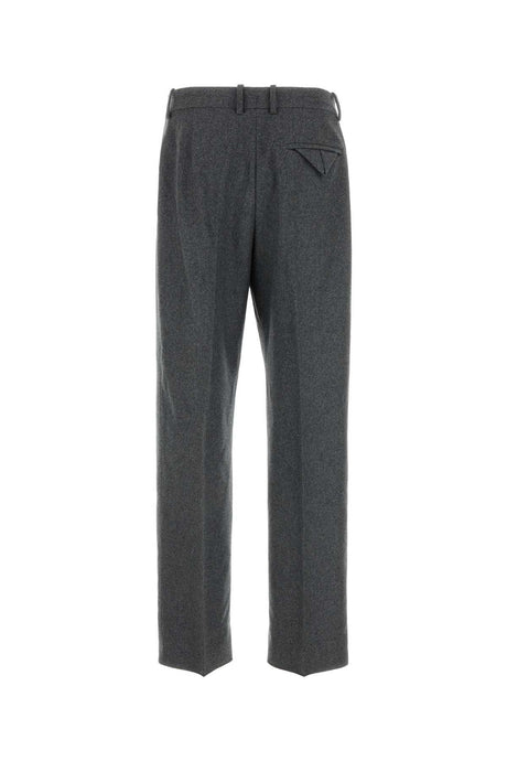 BOTTEGA VENETA Grey Wool Pants for Men