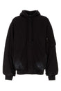 BALENCIAGA Oversized Black Cotton Sweatshirt