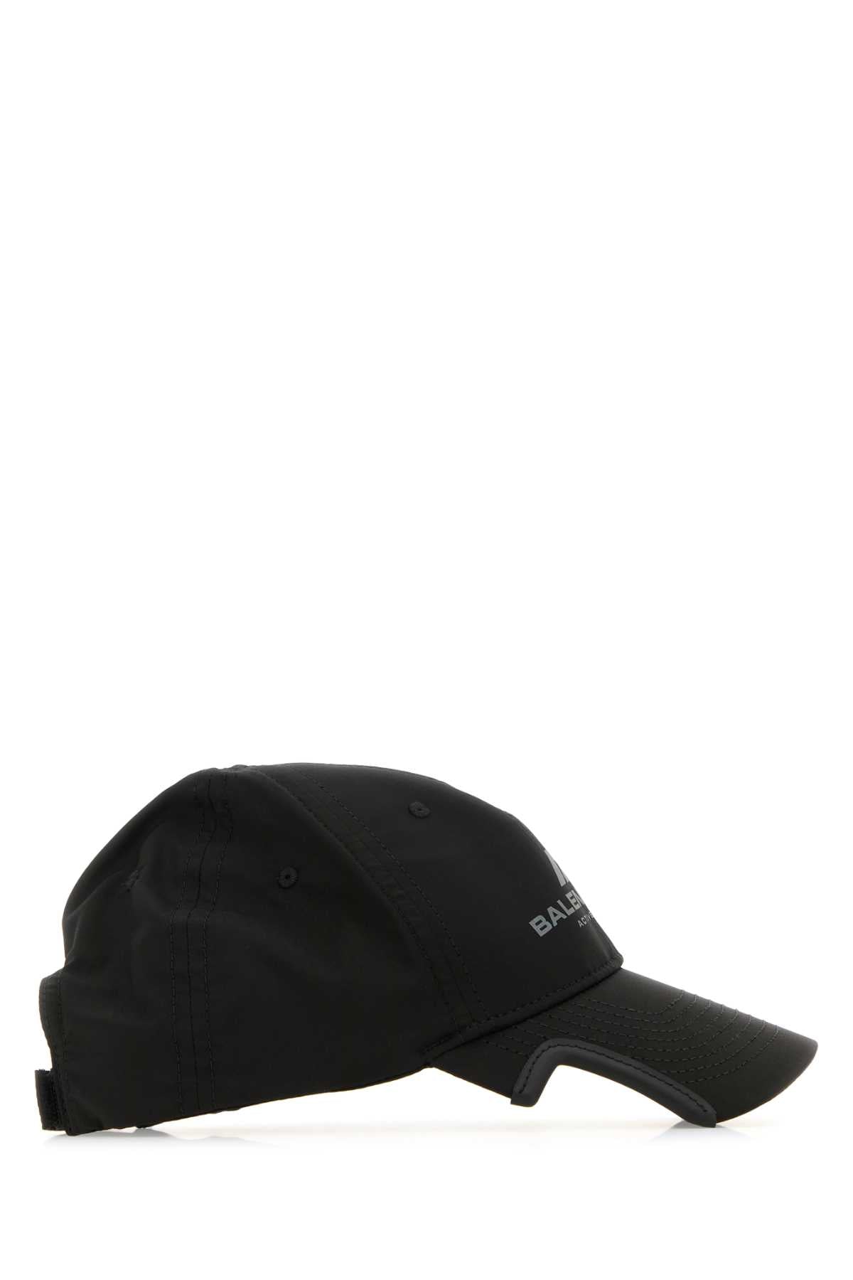 BALENCIAGA Classic Women's Black Polyester Baseball Cap