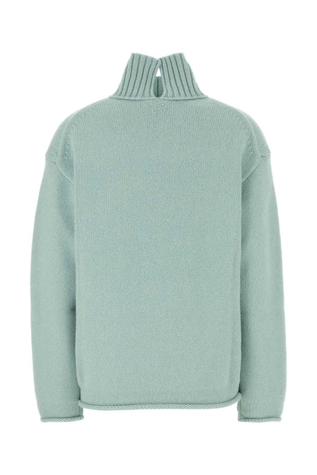 BOTTEGA VENETA Sea Green Cashmere Sweater for Women