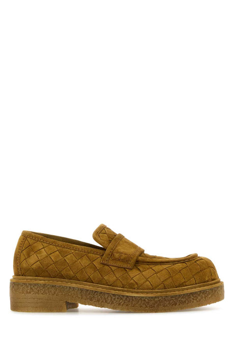 BOTTEGA VENETA Suede Haddock Loafers for Men