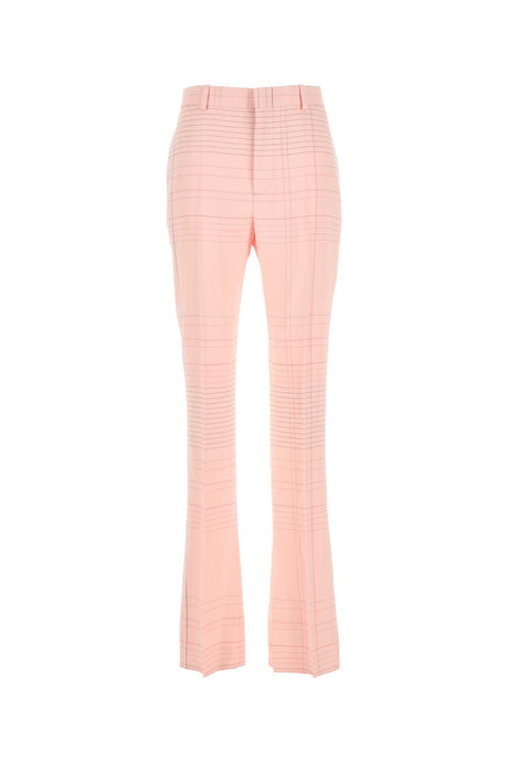 BOTTEGA VENETA Pink Stretch Viscose Blend Pants