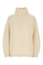 BOTTEGA VENETA Knit White Cotton Sweatshirt