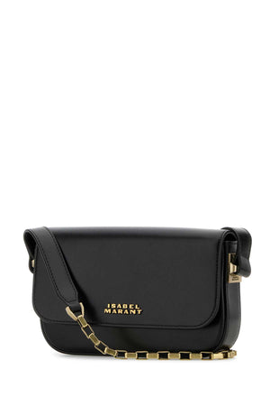 ISABEL MARANT Mini Black Leather Shoulder Handbag