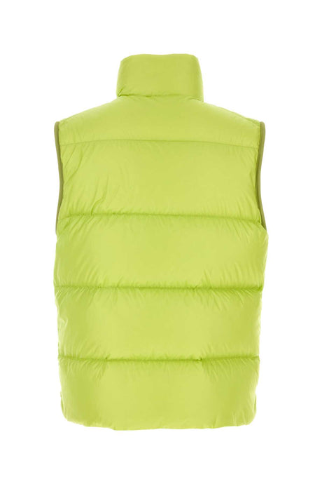 MONCLER Fluo Yellow Nylon Down Jacket - Size Available