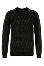 FENDI Stylish Embroidered Wool Blend Sweater for Men