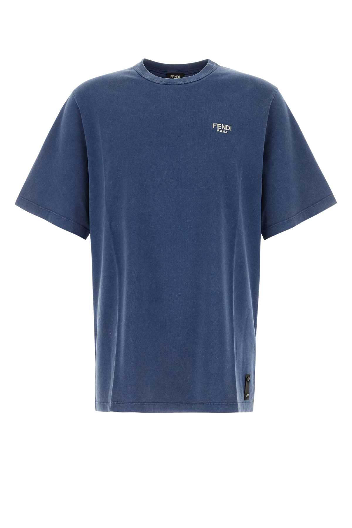 FENDI Classic Cotton T-Shirt for Men