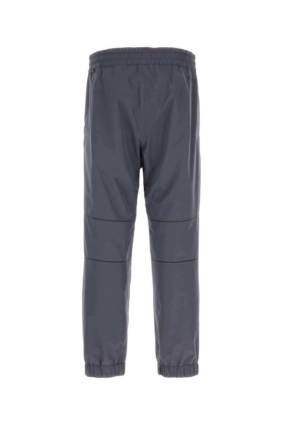 MONCLER GRENOBLE Dark Grey Padded Joggers for Men