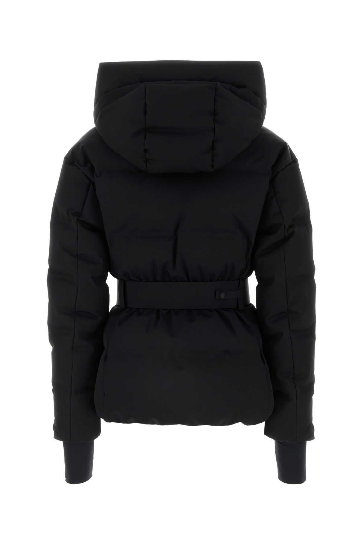 MONCLER GRENOBLE Women's Black Stretch Nylon Down Jacket