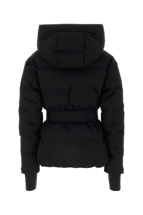 MONCLER GRENOBLE Women's Black Stretch Nylon Down Jacket