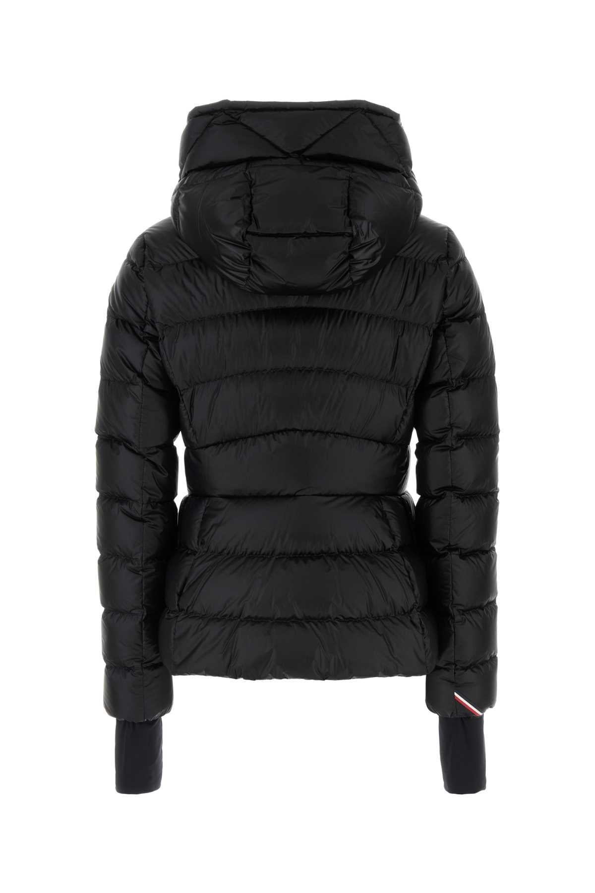 MONCLER GRENOBLE Sleek Black Nylon Down Jacket for Women