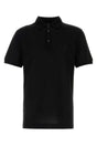 DOLCE & GABBANA Classic Black Piquet Polo Shirt for Men