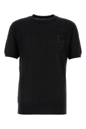 DOLCE & GABBANA Luxurious Cashmere T-Shirt for Men