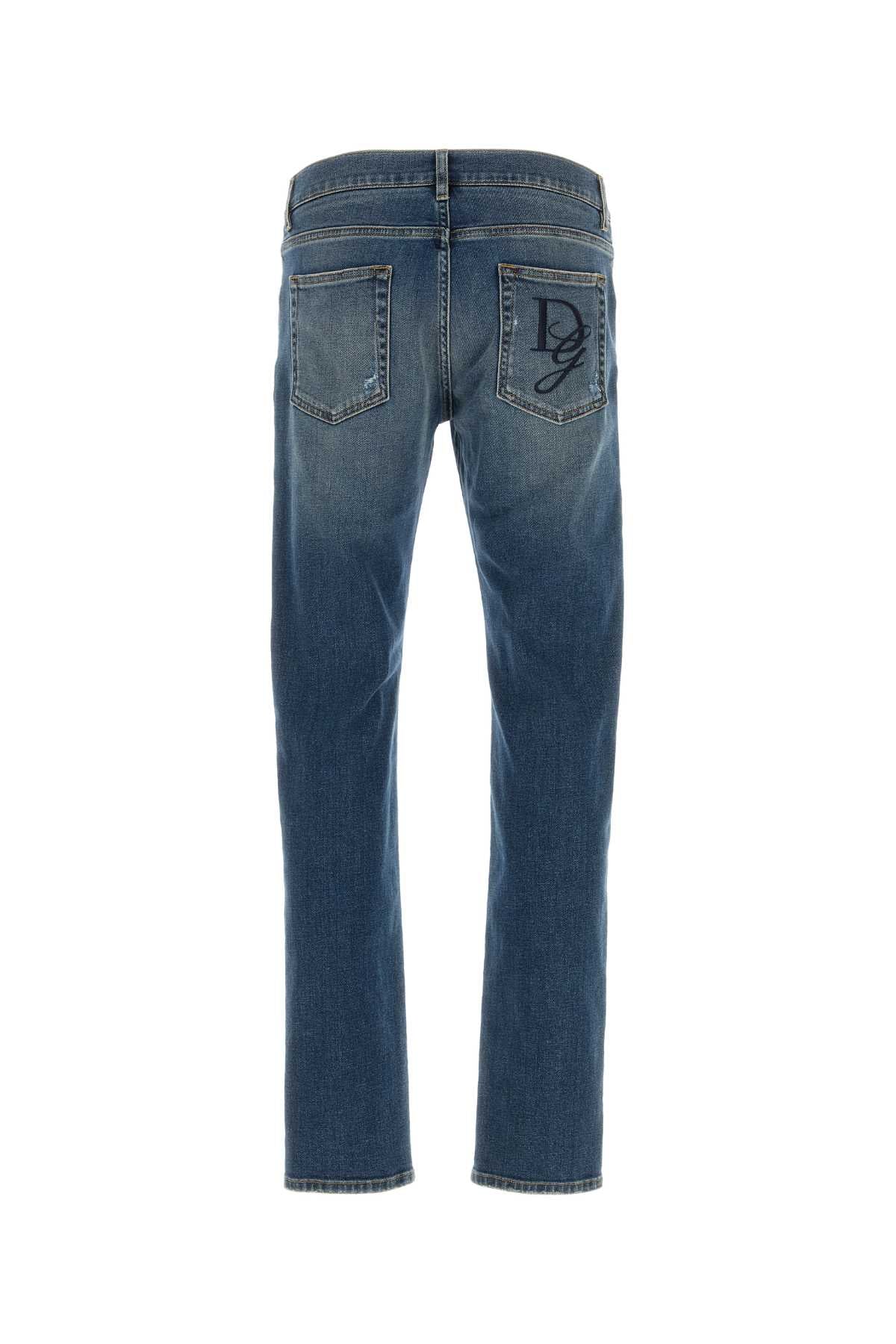 DOLCE & GABBANA Stretch Denim Jeans for Men - Perfect Fit