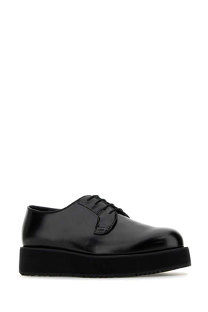 PRADA Classic Lace-Up Leather Shoes for Men