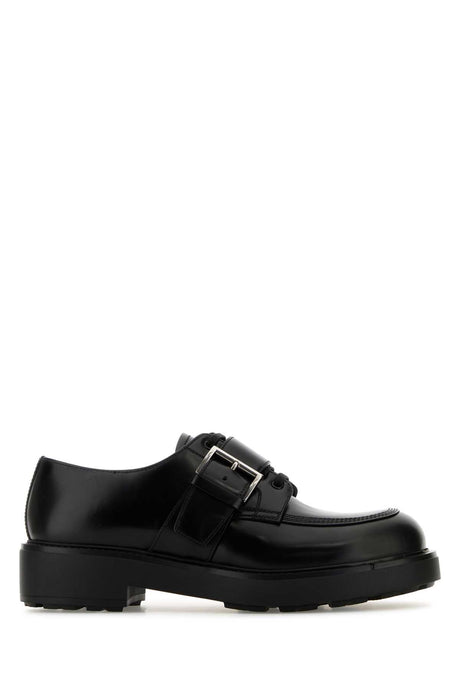 PRADA Classic Leather Lace-Up Shoes