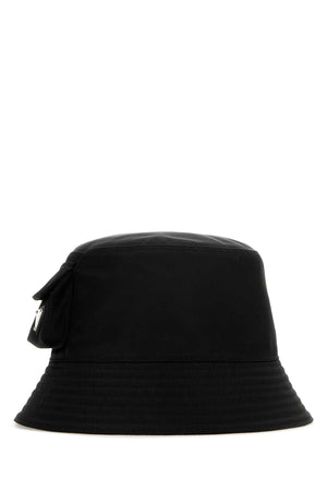 PRADA Recycled Nylon Bucket Hat for Men