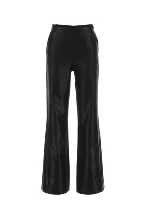 DIESEL Chic Black Polyester Blend P-Lumys Pant