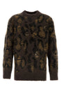 JUNYA WATANABE Embroidered Wool Blend Sweater for Men