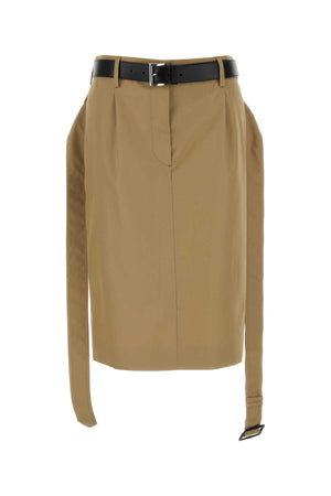 PRADA Chic Twill Mini Skirt for Women